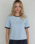 T-Shirt Rina Bleu Things Between - Ex - voto