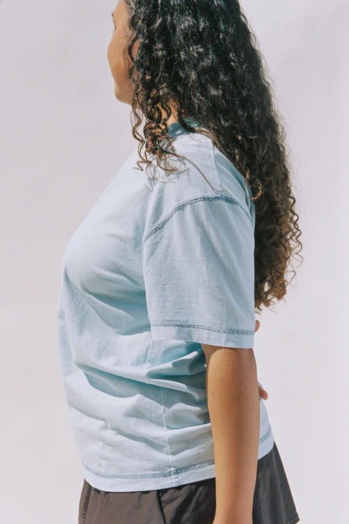 T-Shirt Rover Merge Bleu - Ex - voto