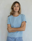 T-Shirt Stella Bleu Things Between - Ex - voto