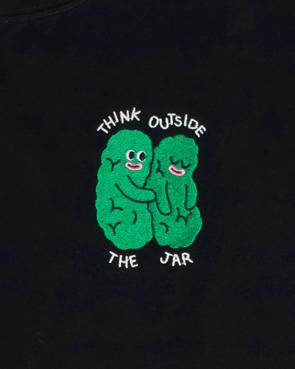 T-Shirt Think Outside the Jar Noir Pony - Ex - voto
