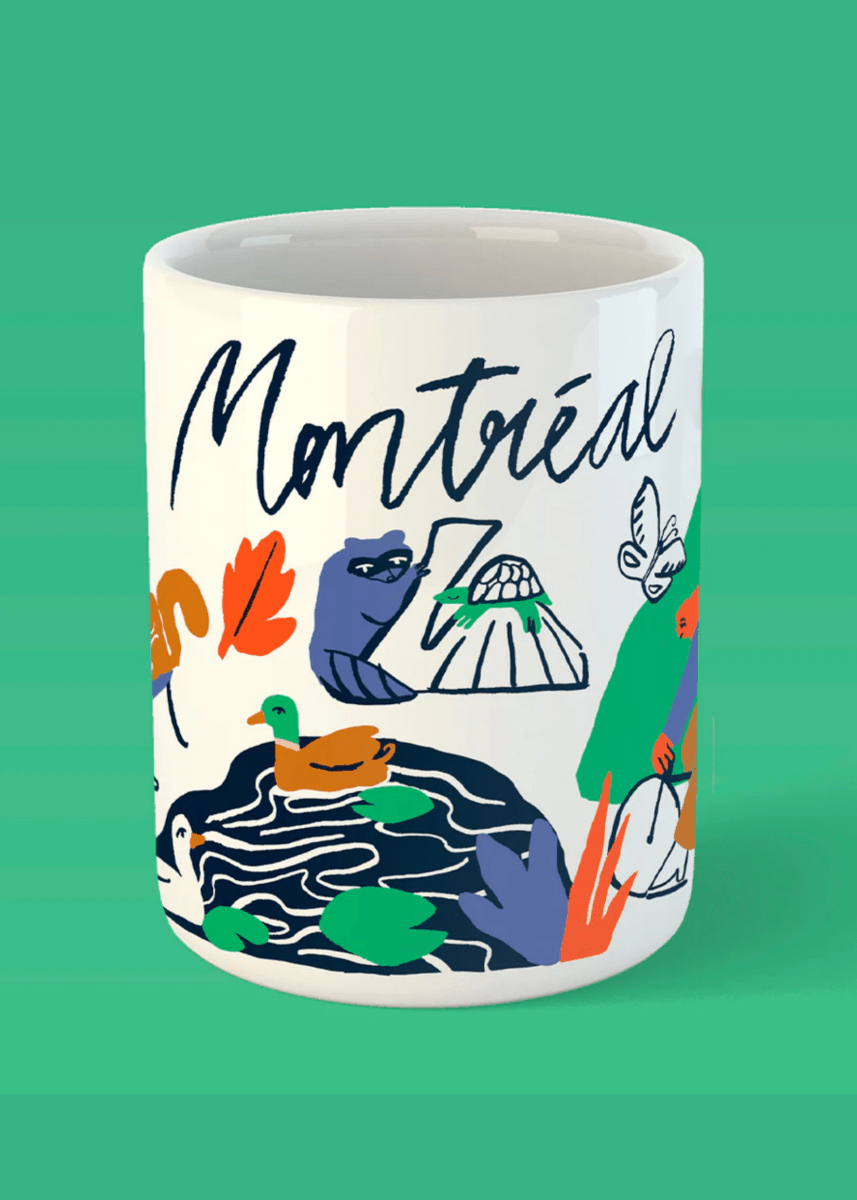 Tasse Balade à Montréal Paperole - Ex - voto