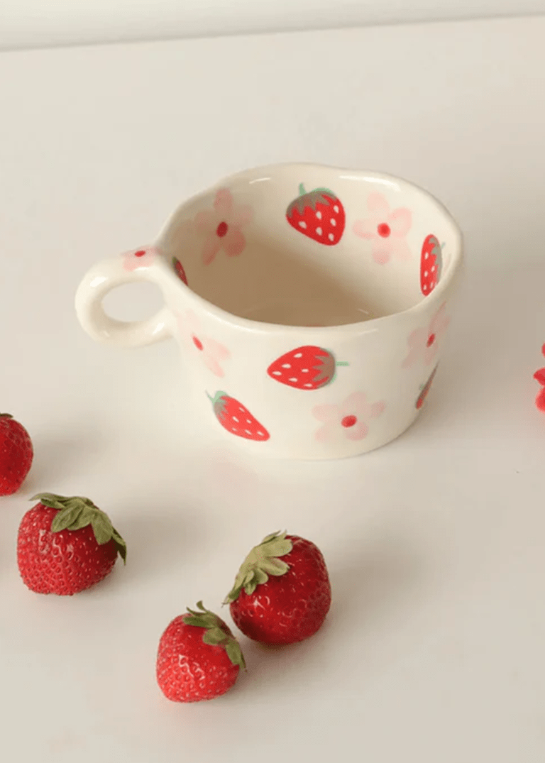 Tasse Fraisia Moi D'abord - Ex - voto