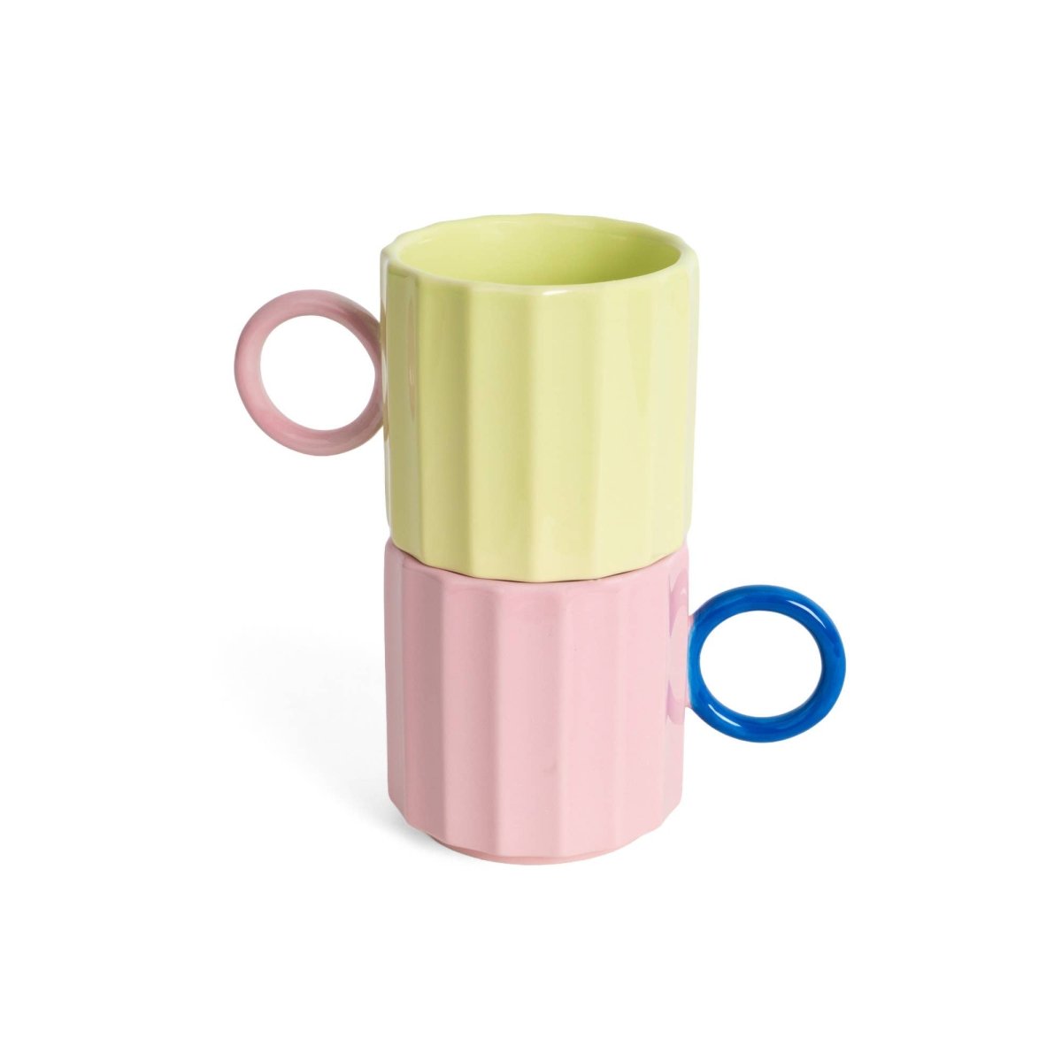 Tasse Rose Anse Bleue Helio Ferretti - Ex - voto