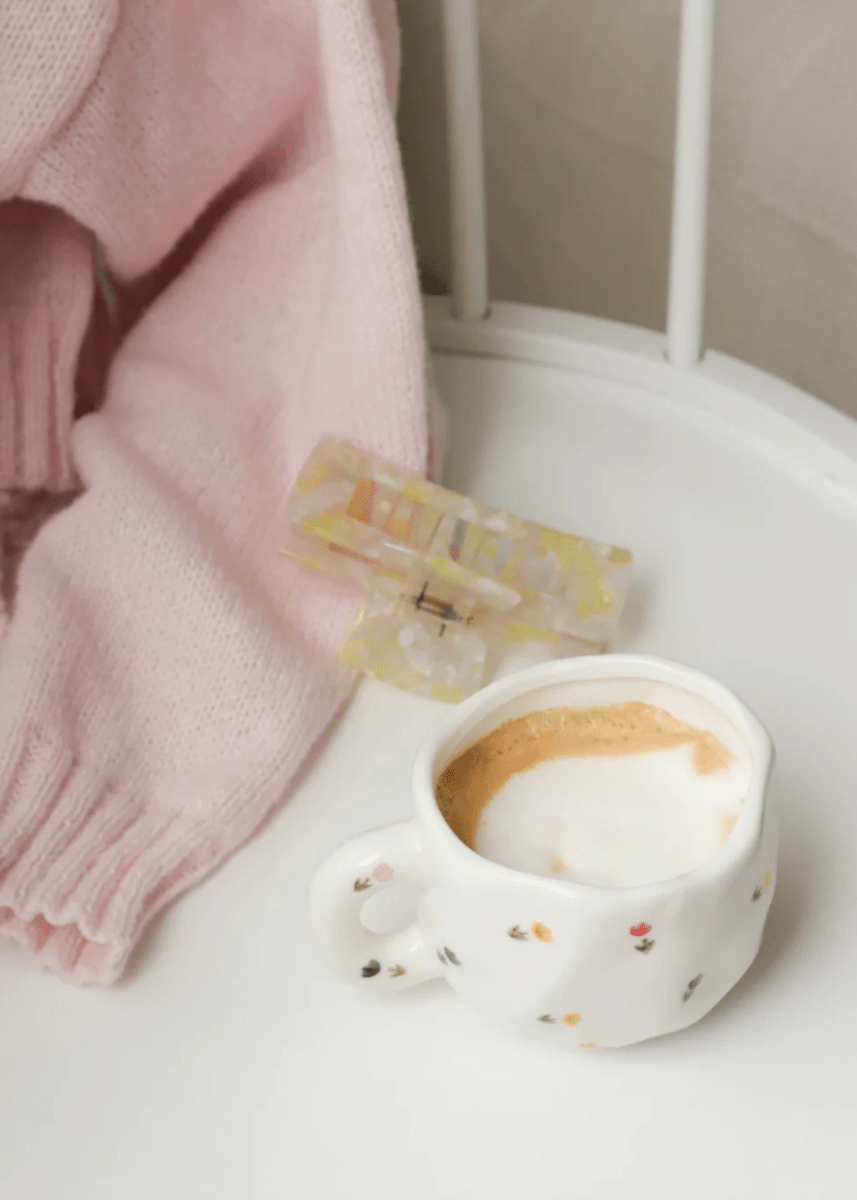 Tasse Tulipes Colorées Moi d'Abord - Ex - voto