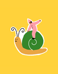 Floramaille Snail Sticker