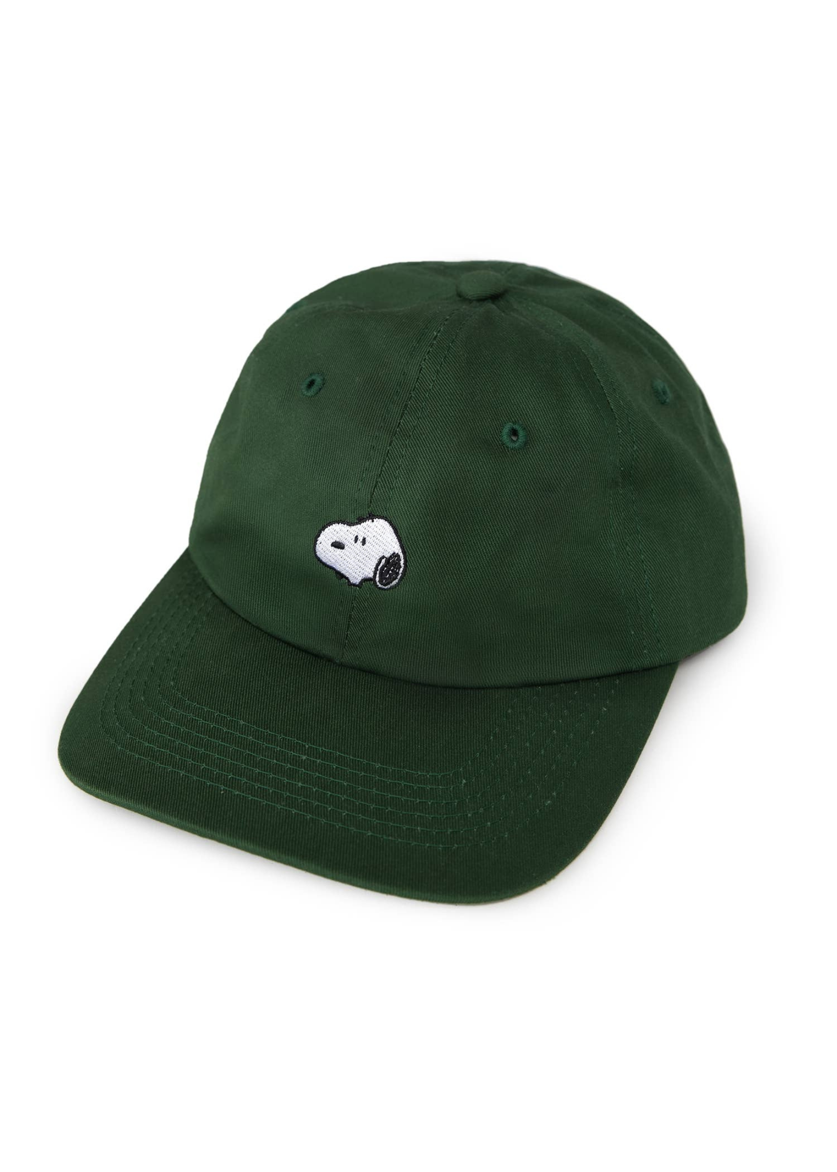 Three Potato Four Forest Green Snoopy Cap