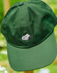 Three Potato Four Forest Green Snoopy Cap