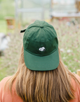 Three Potato Four Forest Green Snoopy Cap