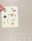 Carte de Souhaits Quirky Petals Seedlings