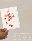 Carte de Souhaits Cherry On Top Seedlings