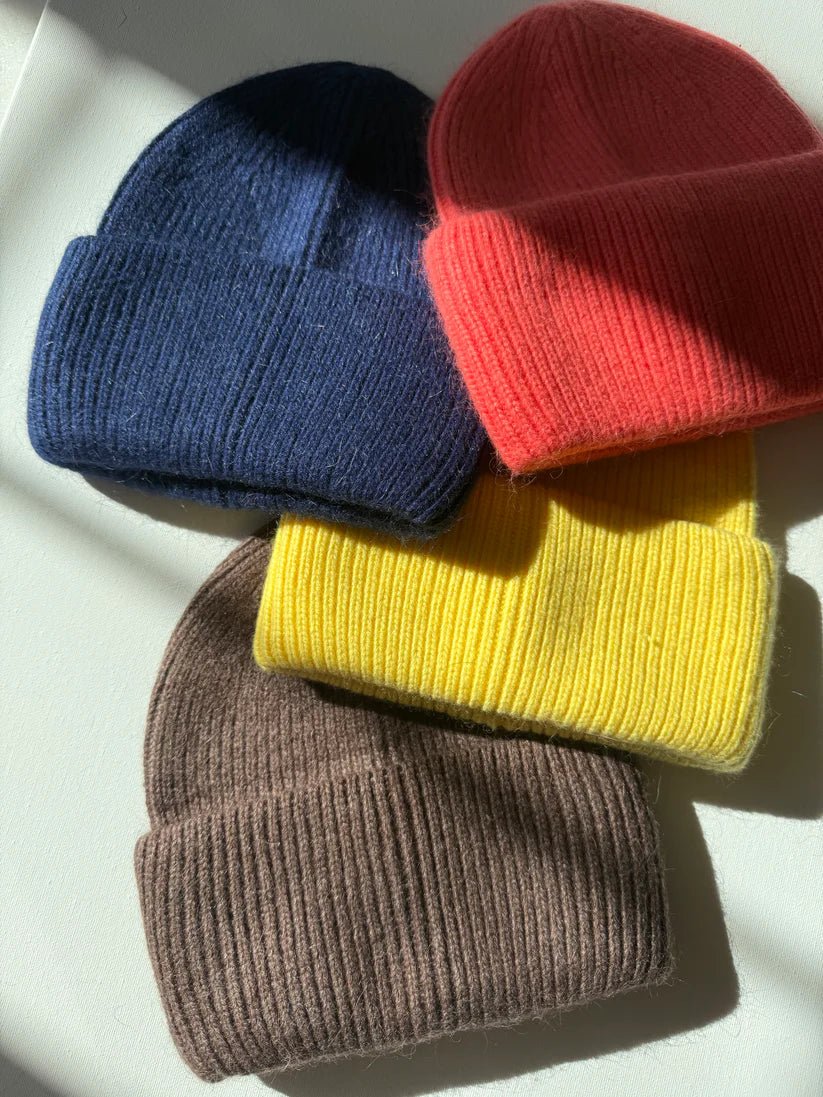 Tuque Angora et Laine Brune Billy Bamboo - Ex - voto