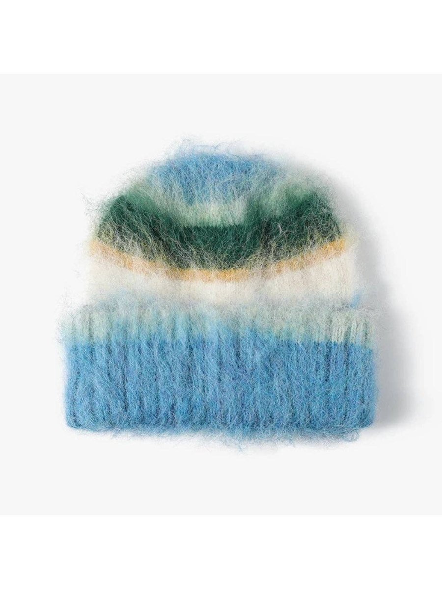 Tuque Fuzzy Bleue Funkyrel - Ex-voto