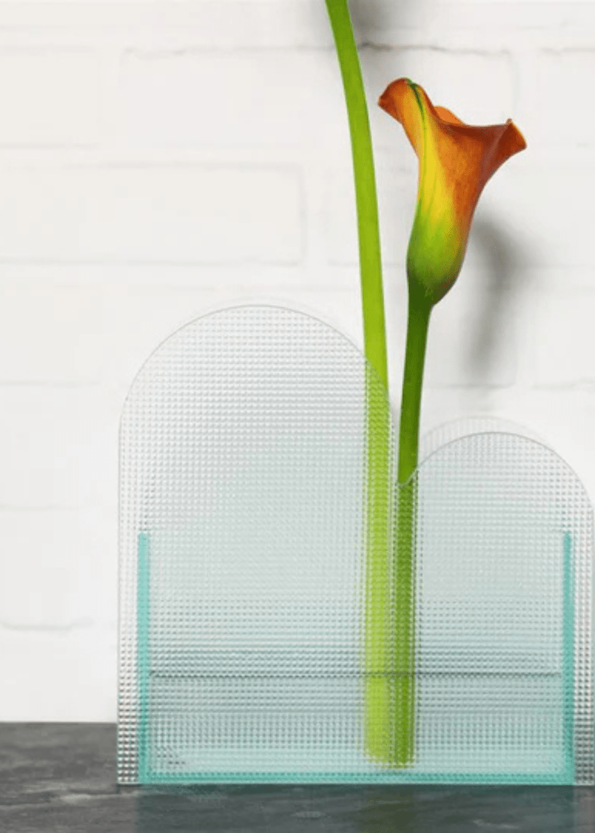 Vase Arche Cristal &k - Ex - voto