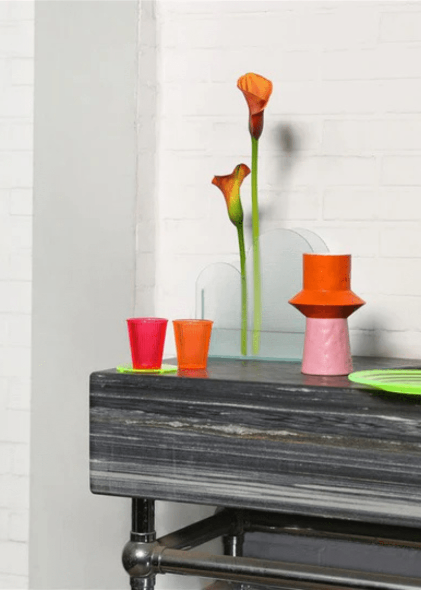 Vase Arche Cristal &k - Ex - voto