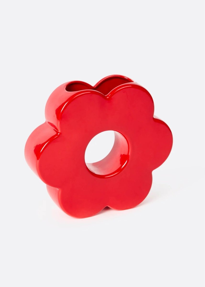 Vase Daisy DOIY Rouge - Ex - voto