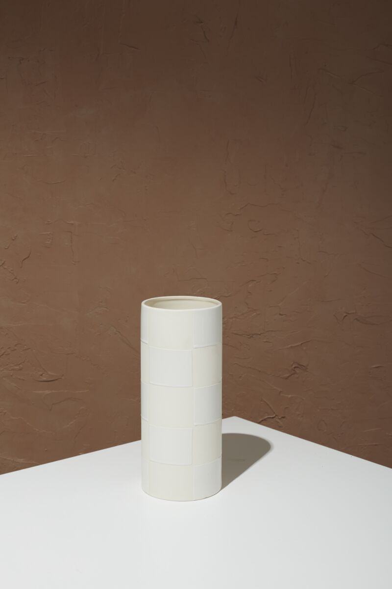 Vase Damier 5 x 12 AD - Ex - voto