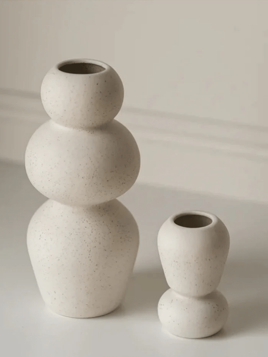 Vase Petit Speckled Stone EVC SOLDE - Vente Finale - Ex - voto