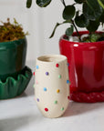 Vase Pois Colorés 4 x 6 AD - Ex-voto