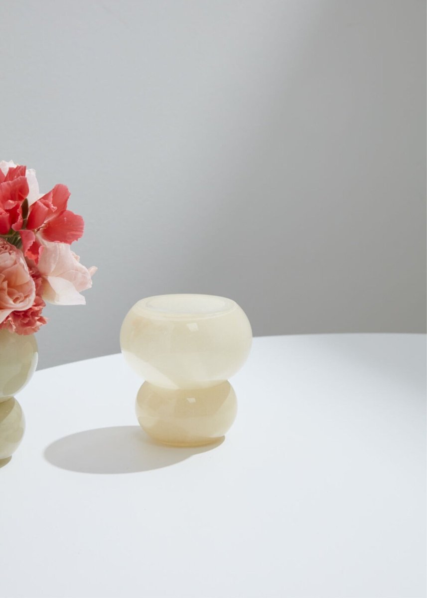 Vase Pollinator Jaune 4.5 x 5 AD - Ex - voto