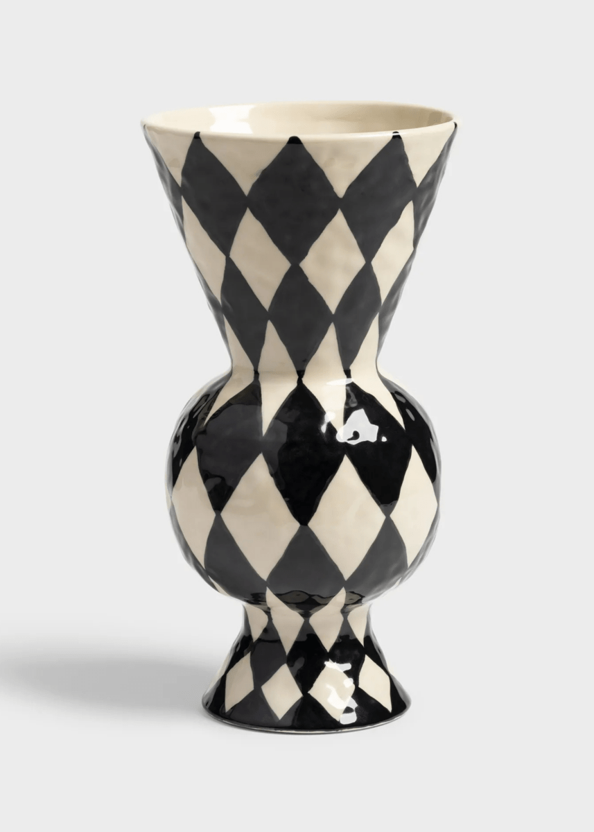 Vase Rhombic Noir &Klevering - Ex - voto