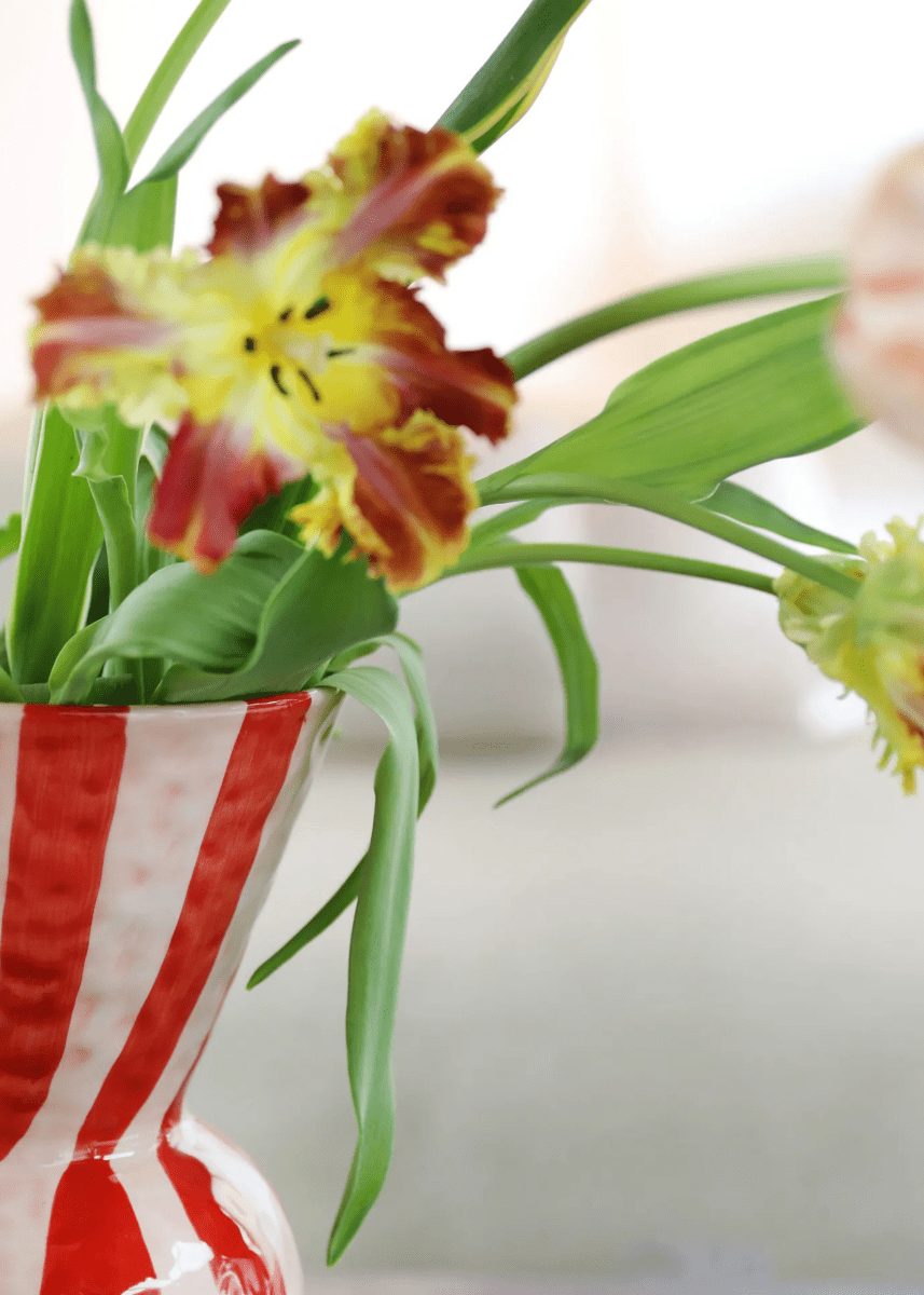 Vase Rhombic Rouge &Klevering - Ex - voto