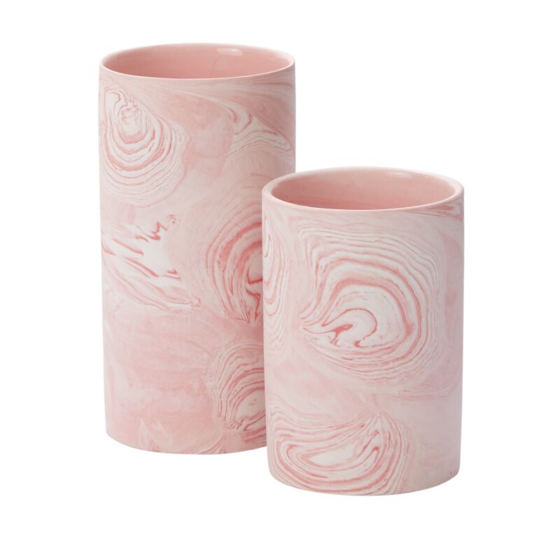 Vase Rose Marbré 4 x 8 AD - Ex - voto
