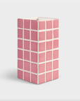 Vase Tuiles &k Rose - Ex - voto