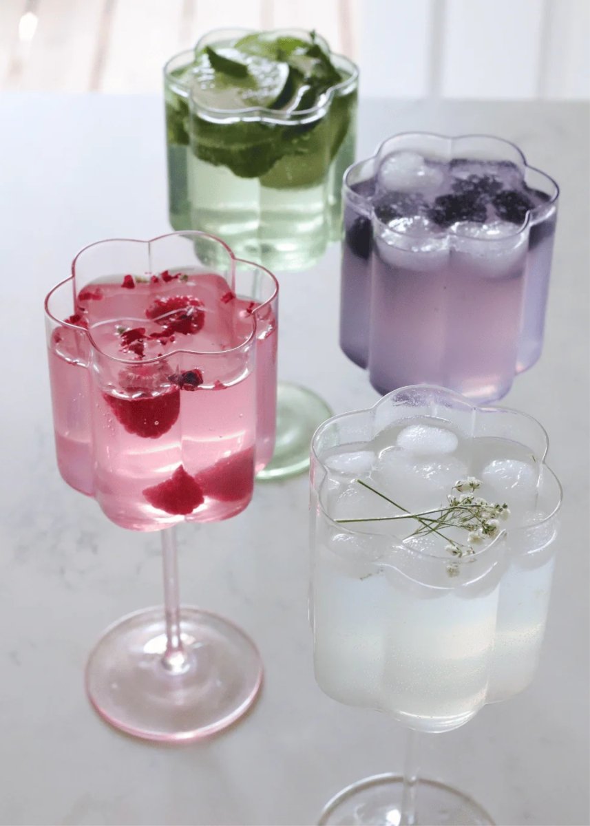 Verre à Vin Fleur Moi d'Abord - Ex - voto
