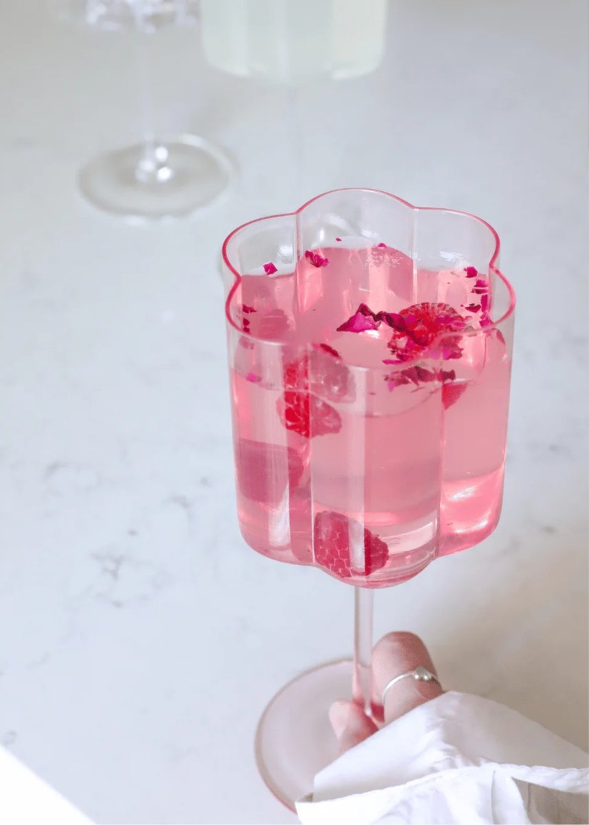 Verre à Vin Fleur Moi d'Abord - Ex - voto