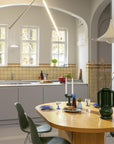 Verre Cantine Bleu &klevering - Ex - voto
