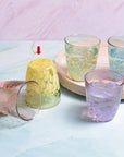 Verre Confettis Hazel Jaune Rosha L. - Ex - voto