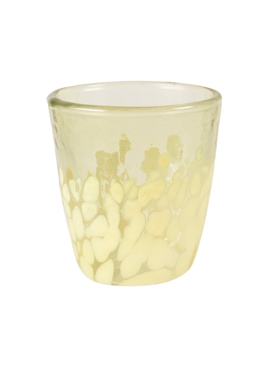 Verre Confettis Hazel Jaune Rosha L. - Ex - voto