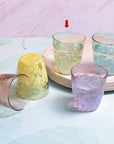 Verre Confettis Hazel Vert Rosha L. - Ex - voto