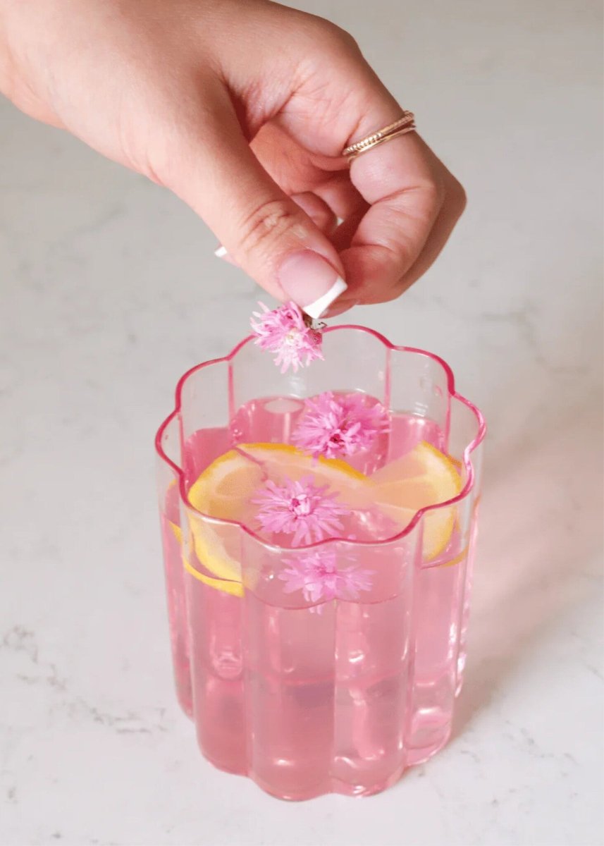 Verre Fleur Moi d'Abord - Ex - voto