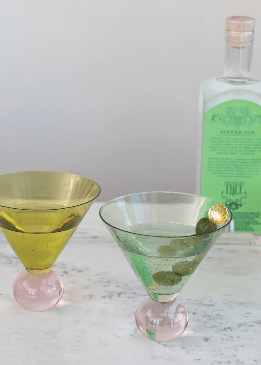 Verre Martini 2 Couleurs Ccoop - Ex - voto