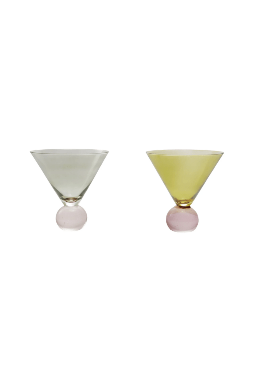 Verre Martini 2 Couleurs Ccoop - Ex - voto