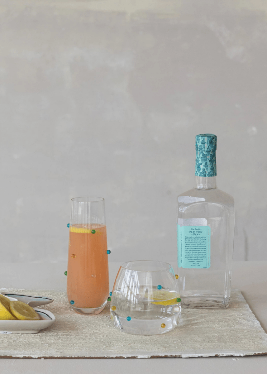 Verre Picots Colorés Ccoop - Ex - voto