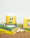 Three Potatoe Four Snoopy Bouquet Candle