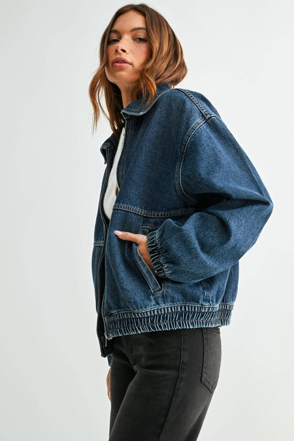 Veste Denim Bleu Foncé JBD - Ex-voto