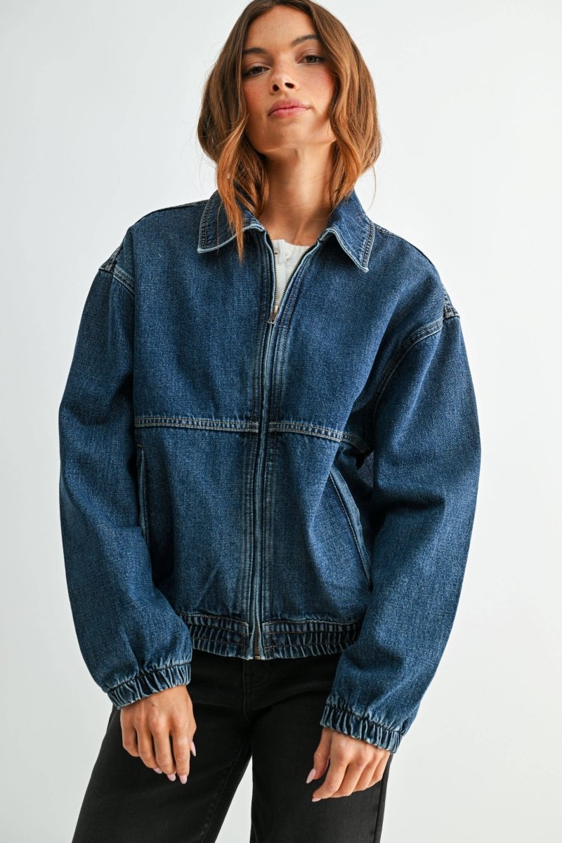 Veste Denim Bleu Foncé JBD - Ex-voto