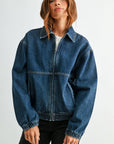 Veste Denim Bleu Foncé JBD - Ex-voto