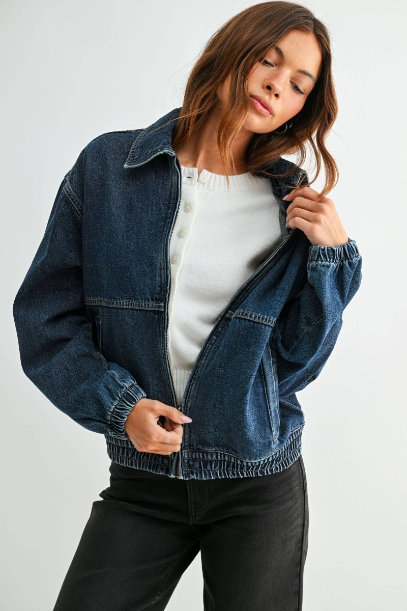 Veste Denim Bleu Foncé JBD - Ex-voto