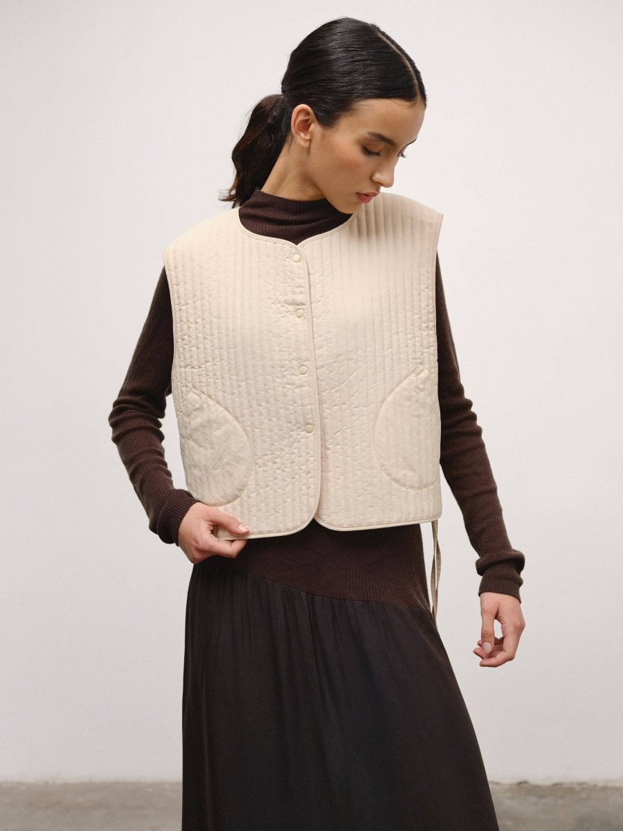 Veste Doublée Ölend Sable - Ex - voto