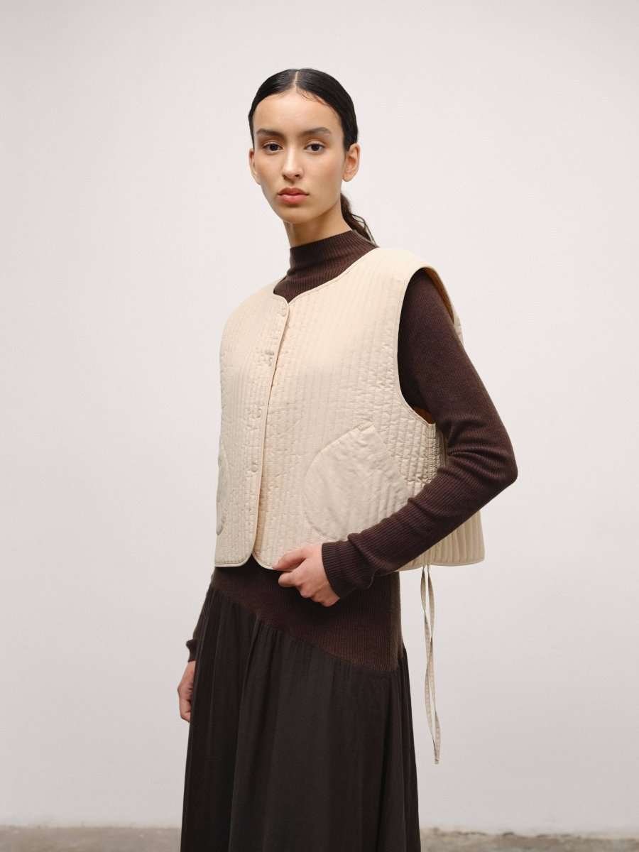 Veste Doublée Ölend Sable - Ex - voto