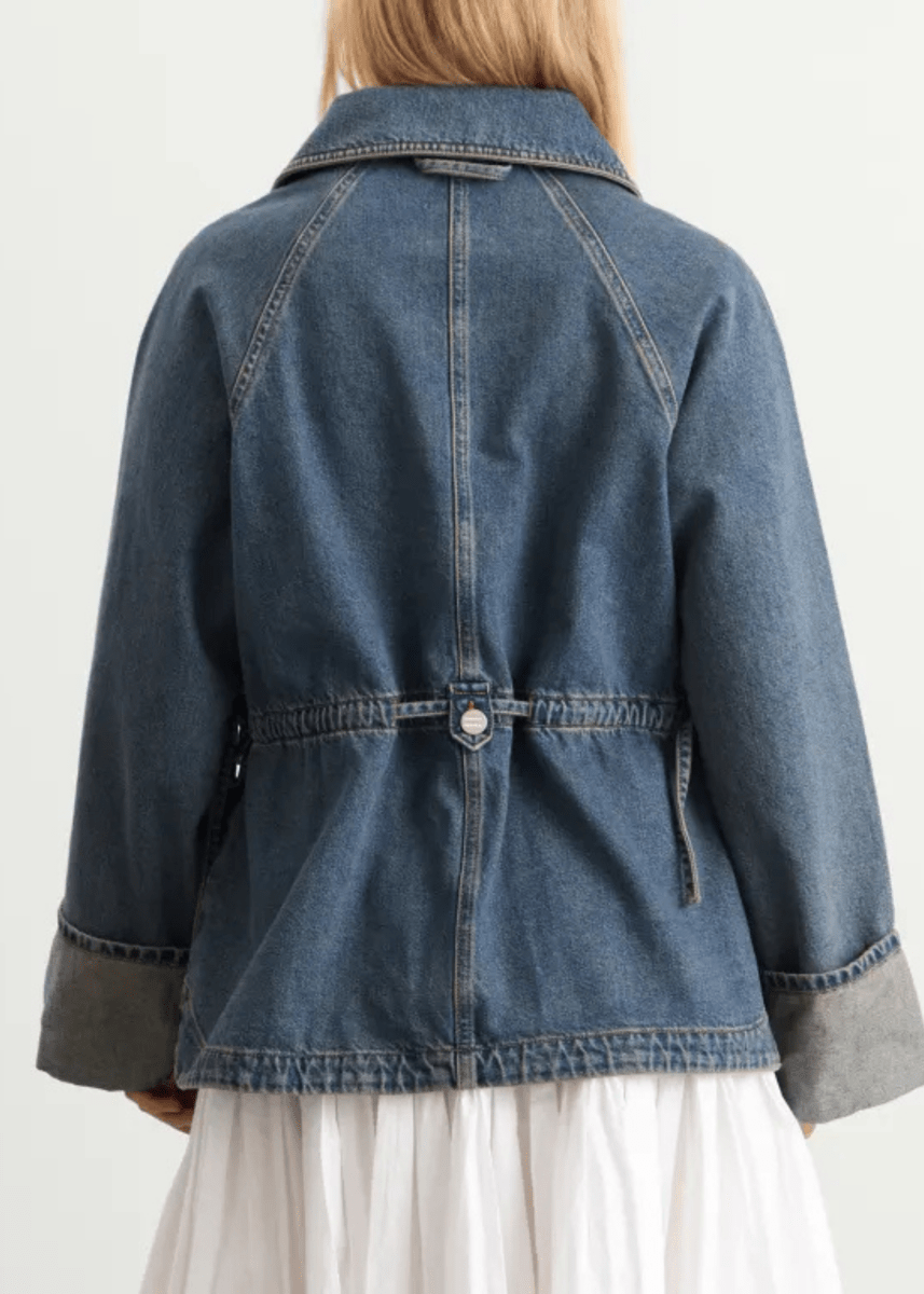 Veste Jeans Emilie Damson Madder - Ex - voto