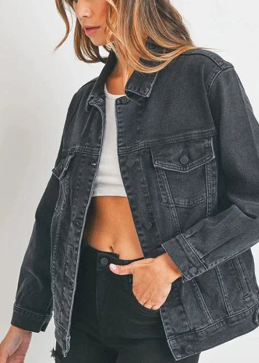 Veste Jeans Oversized JBD Noir - Ex - voto