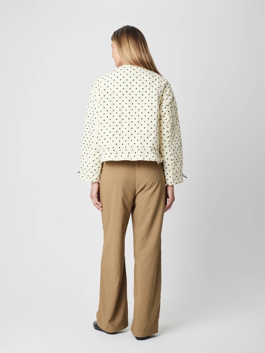 Veste Matelassée à Pois Liv Mod Ref - Ex - voto