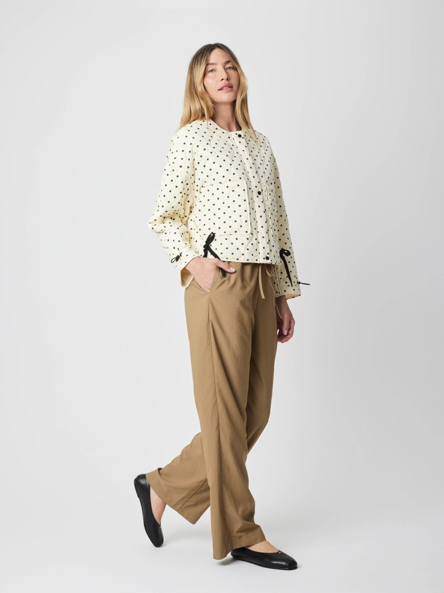 Veste Matelassée à Pois Liv Mod Ref - Ex - voto