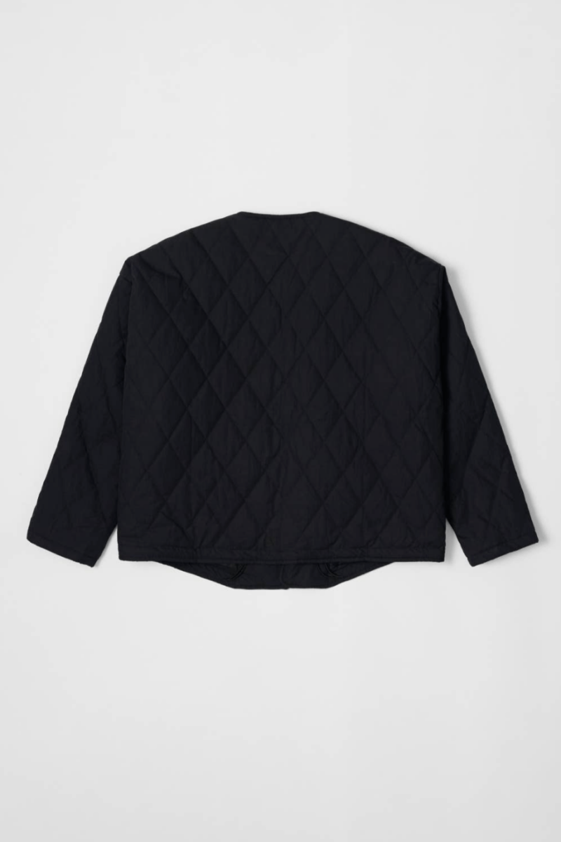 Veste Matelassée Greta Noire Mod Ref - Ex - voto