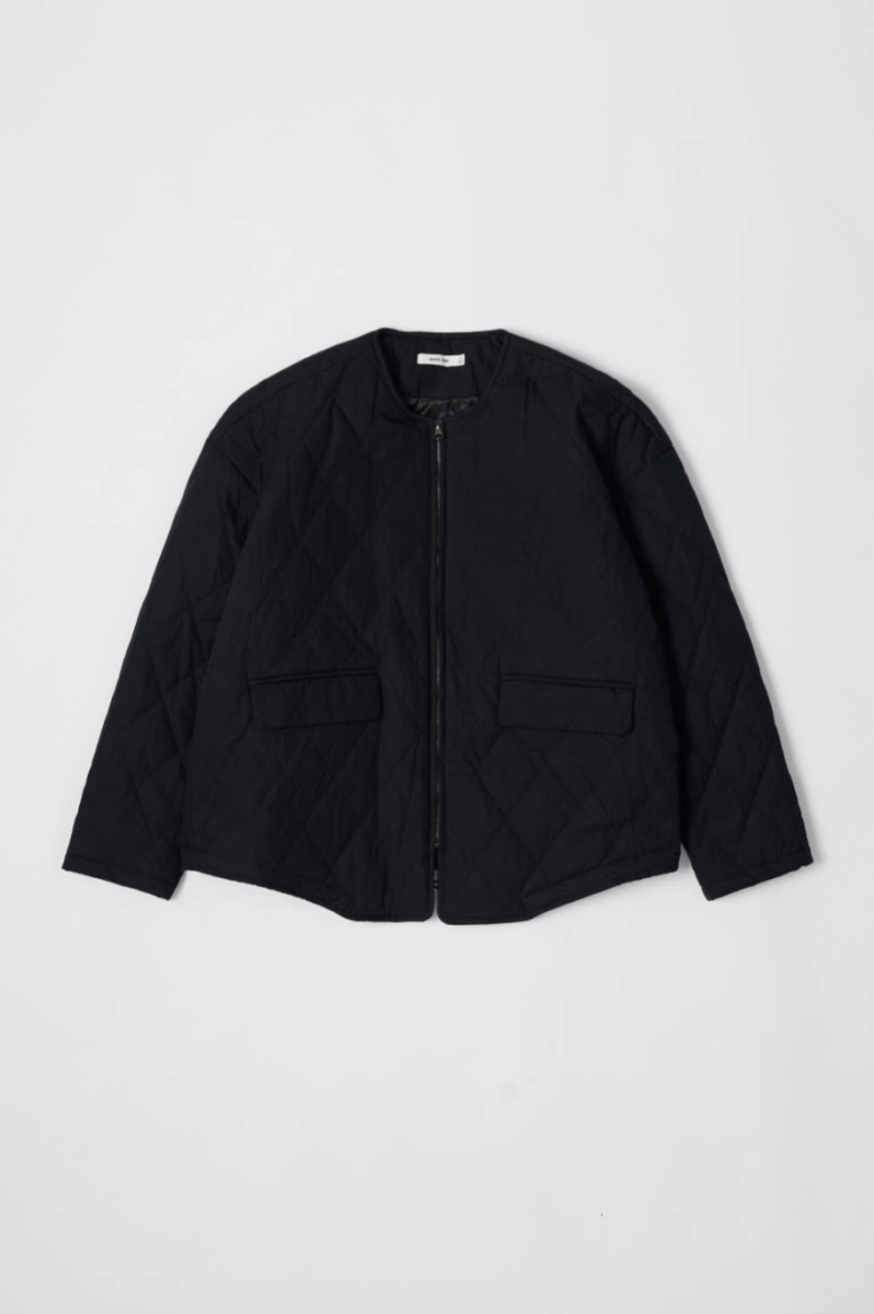 Veste Matelassée Greta Noire Mod Ref - Ex - voto